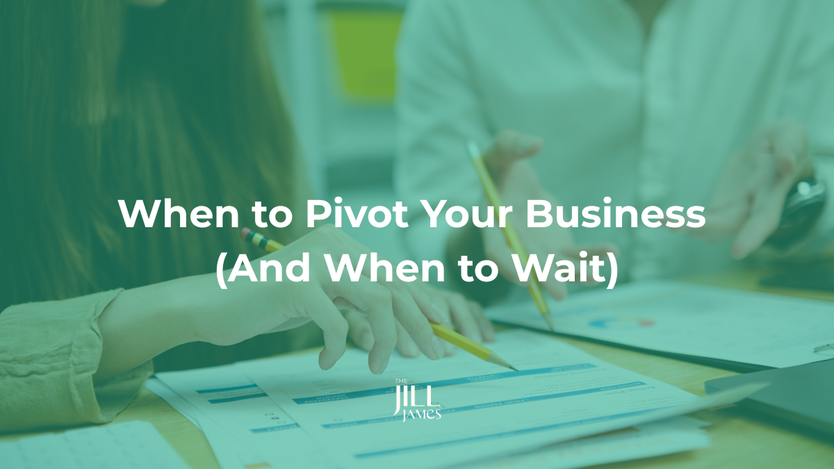 when to pivot your business