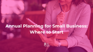 Annual planning for small business